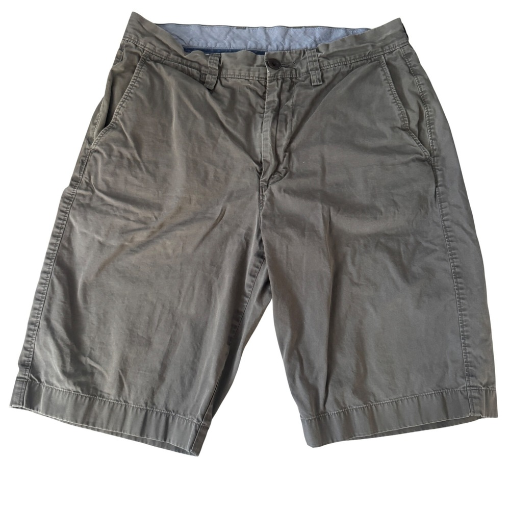 J.Crew Club Short Men's 29W Gray Cotton Chino Shorts‎ Classic Fit Casual Preppy